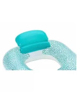 Poltrona gonfiabile con portabicchiere e maniglie per piscina bestway "flip pillow"  102x94 cm